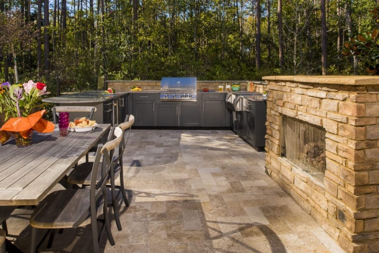 Outdoor Kitchen Cleaning & Cabinet Care