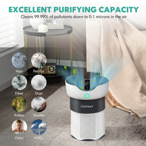 Image of Air Purifier with Sleep Mode for Home Office up to 1300 Sq Ft