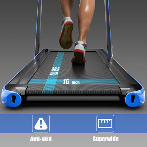 Image of 2.25HP 2 in 1 Folding Treadmill with APP Speaker Remote Control
