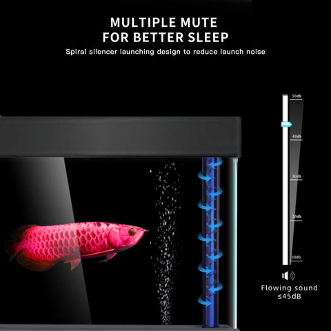 Image of Aqua Dream Aquariums Aqua Dream 100 Gallon Tempered Glass Aquarium Black  [AD-1060-ABK]