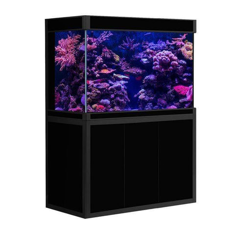 Image of Aqua Dream USA Aquarium All Black Aqua Dream 135 Gallon Tempered Glass Aquarium Fish Tank [AD-1260]