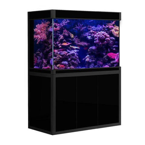 Image of Aqua Dream USA Aquarium All Black Aqua Dream 175 Gallon Tempered Glass Aquarium Fish Tank [AD-1560]
