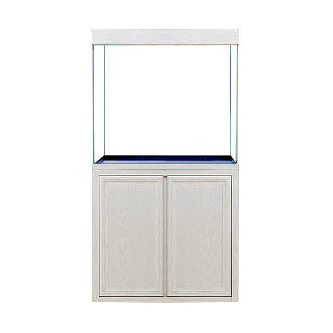 Image of Aqua Dream USA Aquarium Aqua Dream 100 Gallon Tempered Glass Aquarium White Oak [AD-1060-WO]