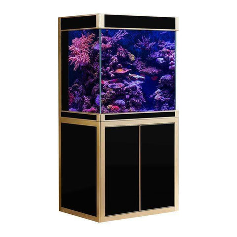 Image of Aqua Dream USA Aquarium Black Aqua Dream 100 Gallon Tempered Glass Aquarium Fish Tank [AD-1060]
