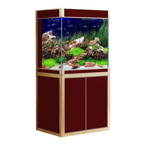 Image of Aqua Dream USA Aquarium Red Aqua Dream 100 Gallon Tempered Glass Aquarium Fish Tank [AD-1060]