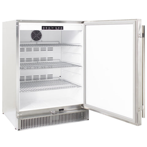 Image of Blaze Refrigerator Blaze Outdoor Rated Stainless 24” Refrigerator 5.2 CU BLZ-SSRF-50DH