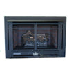 Buck Stove Stove Buck Stove Model 34ZC Series Natural Gas Stove in Old Town Red NV 344EBNATMAN / NV 344EBLPMAN