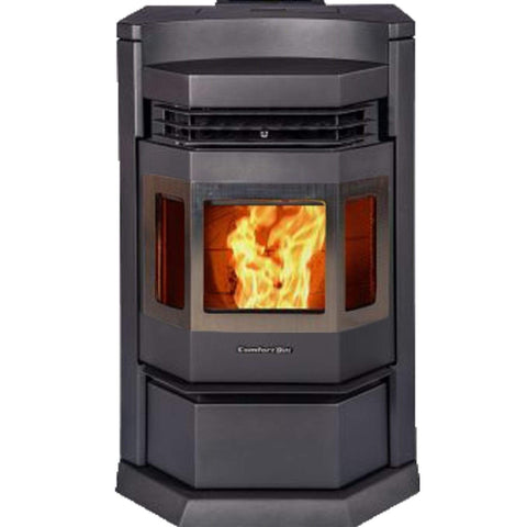 Image of ComfortBilt Pellet Stove Stainless Steel / Black ComfortBilt Pellet Stove HP22-N