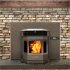 ComfortBilt Wood Stoves Stainless Steel / 3" 20 Foot Kit ($299) / Duravent 3" Pelletvent pro 3" - 4" increaser 3PVP-X4AD ($89) ComfortBilt Pellet Stove Fireplace Insert HP22i - 2800 sq. ft. EPA and CSA Certified Pellet Stove