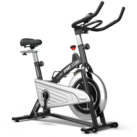 Image of Costway Bicycle Costway 30Lbs Fixed Training Bicycle with Monitor for Gym and Home 30541872