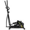 Costway Exercise & Fitness Adjustable Magnetic Elliptical Fitness Trainer with LCD Monitor and Phone Holder 51972348