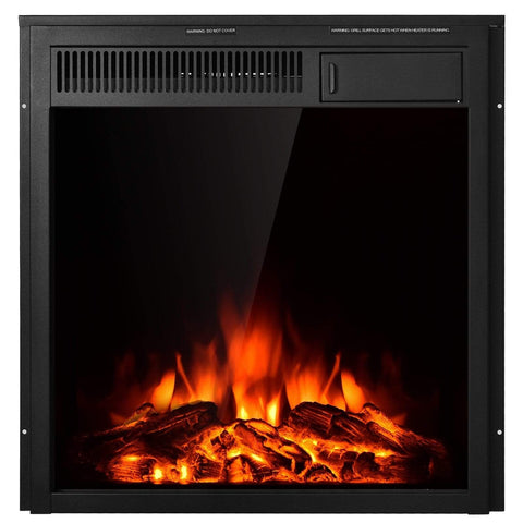 Image of Costway Fireplace Costway Electric Fireplace Insert Freestanding and Recessed Heater 89316457