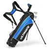 Costway Golf Club Set Blue Costway Set of 5 Ultimate 31" Portable Junior Complete Golf Club Set for Kids Age 8+ 07164238