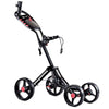 Costway Golf Push Cart Costway 4 Wheels Folding Golf Pull Push Cart Trolley 39274580