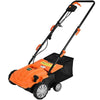 Costway Lawn Mower Costway 12Amp Corded Scarifier 13” Electric Lawn Dethatcher with 40L Collection Bag 27416389
