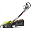 Costway Lawn Mower Costway 14-Inch 12 Amp Lawn Mower with Folding Handle Electric Push 36149052