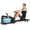 Costway Rowing Costway Adjustable Resistance Health Fitness Water Rowing Machine 89076421