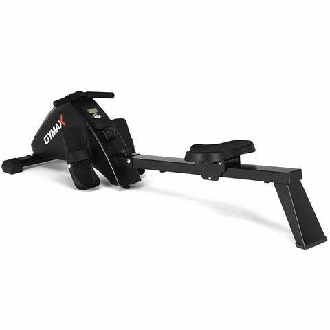 Image of Costway Rowing Costway Foldable Magnetic Quiet Operated Fitness Rowing Machine with 10 Level Adjustable Resistance 87693504