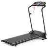 Costway Treadmill Costway 1 HP Electric Mobile Power Foldable Treadmill with Operation Display 57420396