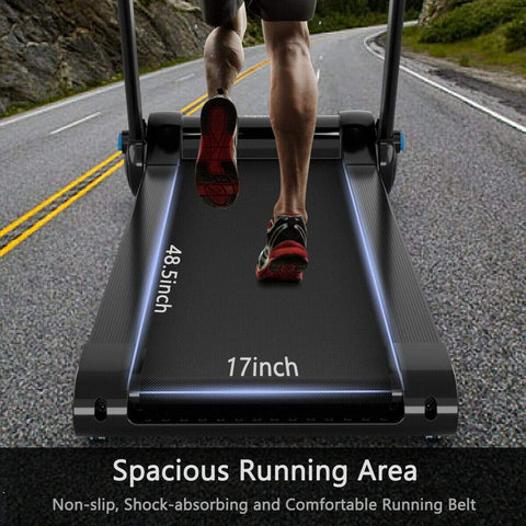 Image of Costway Treadmill Costway 2.25HP Folding Treadmill Running Jogging Machine with LED Touch Display 89076421
