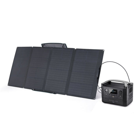 Image of EcoFlow Battery and Solar Panel EcoFlow RIVER Max + 1× 160W Solar Panel RIVERAMMAXSP161