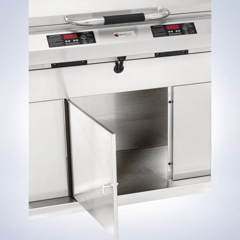 Image of Electri Chef Grills Electri Chef Ruby 32"Closed Base with Dual Temperature Control 4400-EC-448-CB-D-32