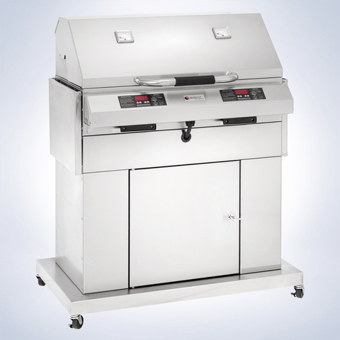 Image of Electri Chef Grills Electri Chef Ruby 32"Closed Base with Dual Temperature Control 4400-EC-448-CB-D-32