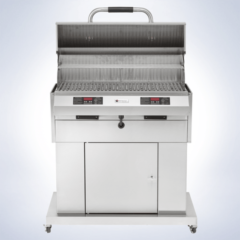 Image of Electri Chef Grills Electri Chef Ruby 32"Closed Base with Dual Temperature Control 4400-EC-448-CB-D-32