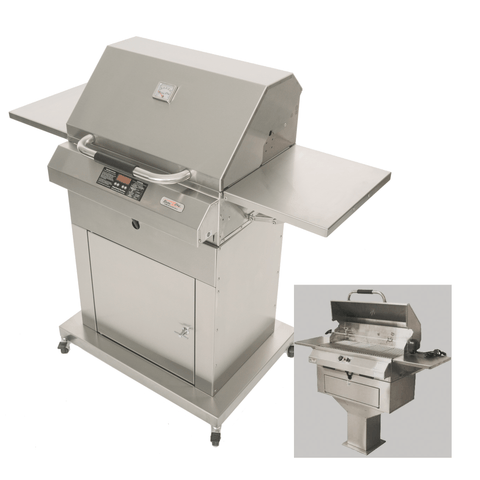 Image of Electri Chef Grills Electri Chef Ruby 32" Pedestal Base with Dual Temperature Control 4400-EC-448-PB-D-32