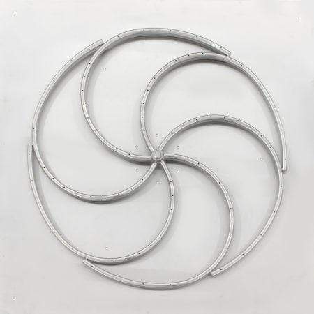 Image of Firenado Burner 36" Firenado Natural Gas Spiral Ring Burner - Stainless Steel FN-12FPB-SS