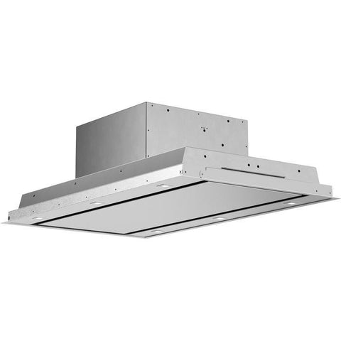 Image of Forte Ceiling Mount Range Hood Forte Vertice Ceiling Mount Hood with 560 CFM  LED Lighting  in Stainless Steel VERTICE36