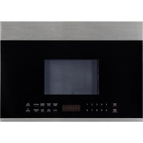 Image of Forte Microwave 24" Inch Forte 24" Over the Range Microwave in Stainless Steel F2413MV & F3015MV
