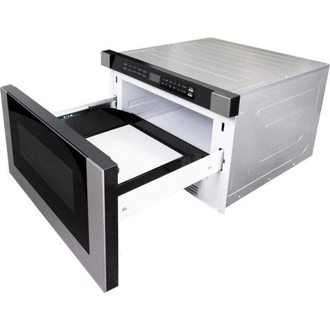 Image of Forte Microwave Forte 24" Microwave Drawer in Stainless Steel F2412MV