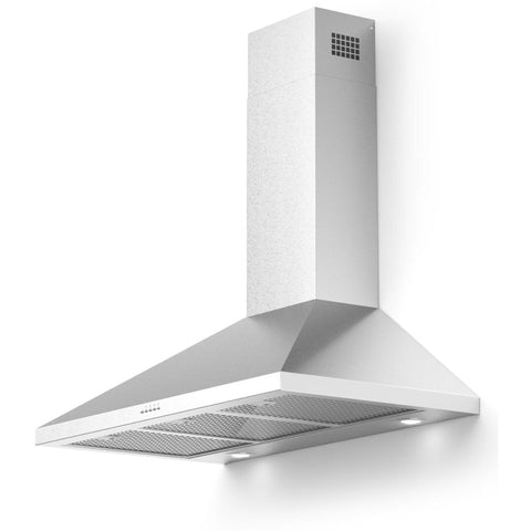 Image of Forte Wall Mount Hood Forte Bravo Wall Mount Chimney Style Range Hood with 560 CFM LED Lighting in Stainless Steel BRAVO