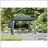 Image of Gazebo Penguin Gazebo 10 ft. x 12 ft. Venus Gazebo with Metal Roof