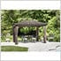 Image of Gazebo Penguin Gazebo 10 ft. x 12 ft. Venus Gazebo with Metal Roof