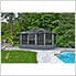 Image of Gazebo Penguin Gazebo 12 ft. x 15 ft. Florence Solarium with Polycarbonate Roof