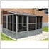 Image of Gazebo Penguin Solarium 10 ft. x 12 ft. Florence Solarium with Polycarbonate Roof