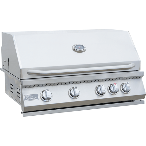 Image of KoKoMo Grills Grills KoKoMo 4 Burner 32 Inch Built In BBQ Island Grill KO-BAK4BG