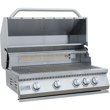 Image of KoKoMo Grills Grills Liquid Propane KoKoMo 4 Burner 32 Inch Built In BBQ Island Grill KO-BAK4BG