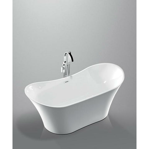 Image of Legion Furniture Bathtubs Legion Furniture 67" White Acrylic Tub - No Faucet WE6805-J