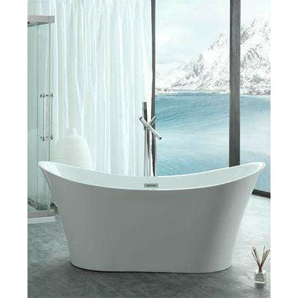 Image of Legion Furniture Bathtubs Legion Furniture 67" White Acrylic Tub - No Faucet WE6805-J