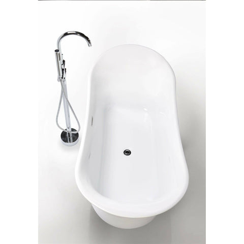 Image of Legion Furniture Bathtubs Legion Furniture 67" White Acrylic Tub - No Faucet WE6805-J