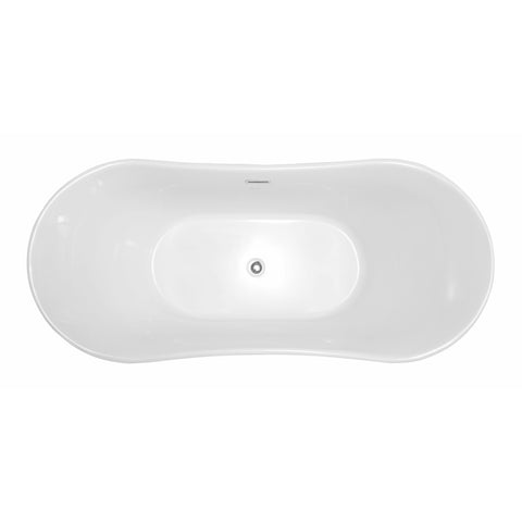 Image of Legion Furniture Bathtubs Legion Furniture 67" White Acrylic Tub - No Faucet WE6805-J