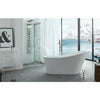 Legion Furniture Bathtubs Legion Furniture 67" White Acrylic Tub - No Faucet WE6843-J