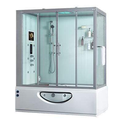 Image of Maya Bath Steam Shower Maya Bath Catania Steam Shower, White, Left 109