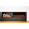 Modern Flames Electric Fireplace Modern Flames Espresso Premium Wall Mounted Cabinet for Multisided Landscape Pro Electric Fireplaces WMC-44LPM-ESP