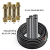 MRCOOL Split Systems Accessories MRCOOL DIY 1/4 & 1/2 Coupler (Two Sets) w/ 75ft of Communication Wire