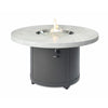 Outdoor GreatRoom Fire Pit Bowl The Outdoor GreatRoom Marbleized Noche Beacon Round Gas Fire Pit Table BC-20-MNB