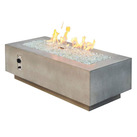 Image of Outdoor GreatRoom Fire Pit Table The Outdoor GreatRoom Cove 54 / 72" Linear Gas Fire Pit Table CV-54